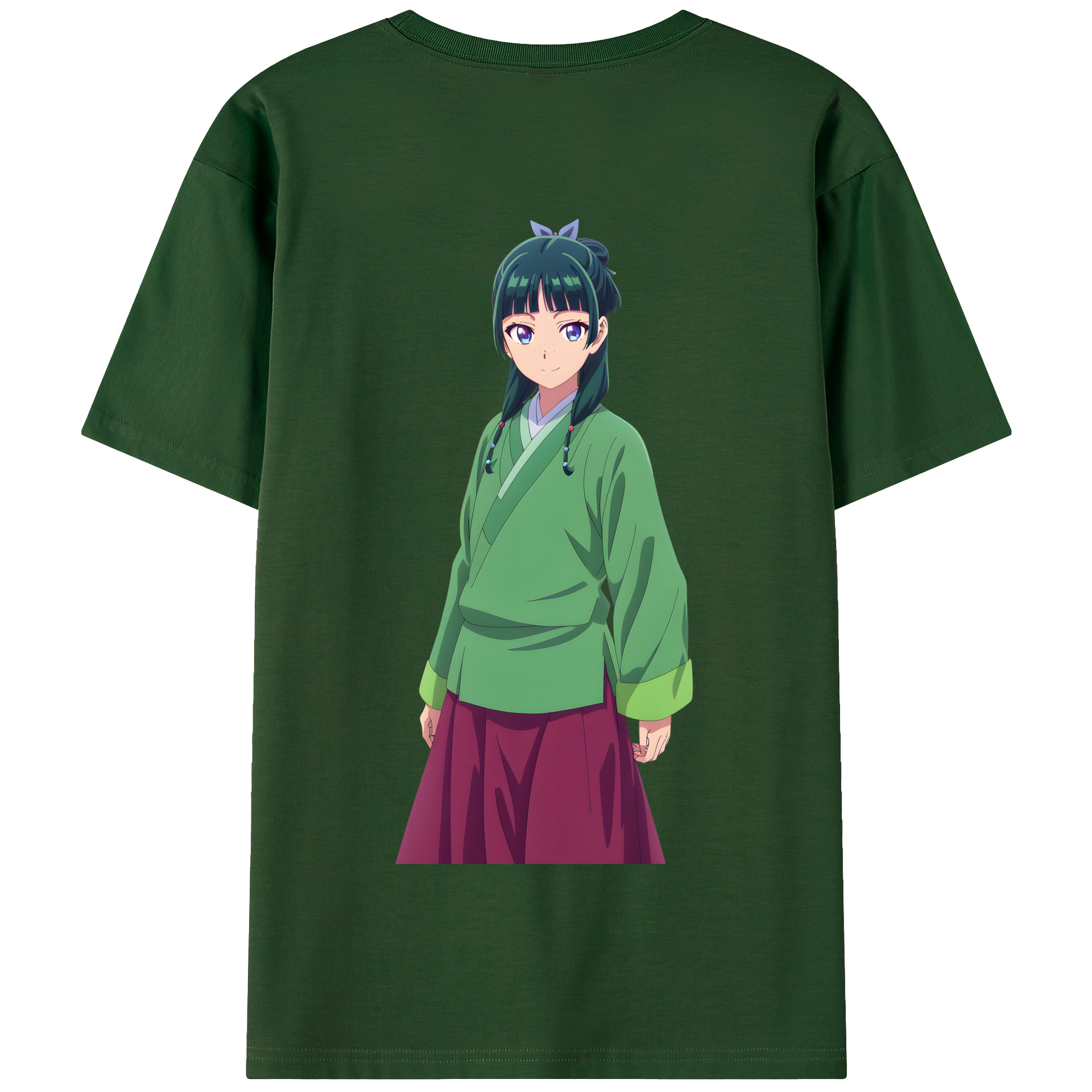 （画像用） 薬屋のひとりごと The Apothecary Diaries 綿100％半袖Tシャツ（背面プリント）